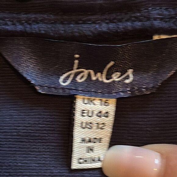 Joules Hatty Navyspot Polkadot Skirt! - Picture 8 of 12